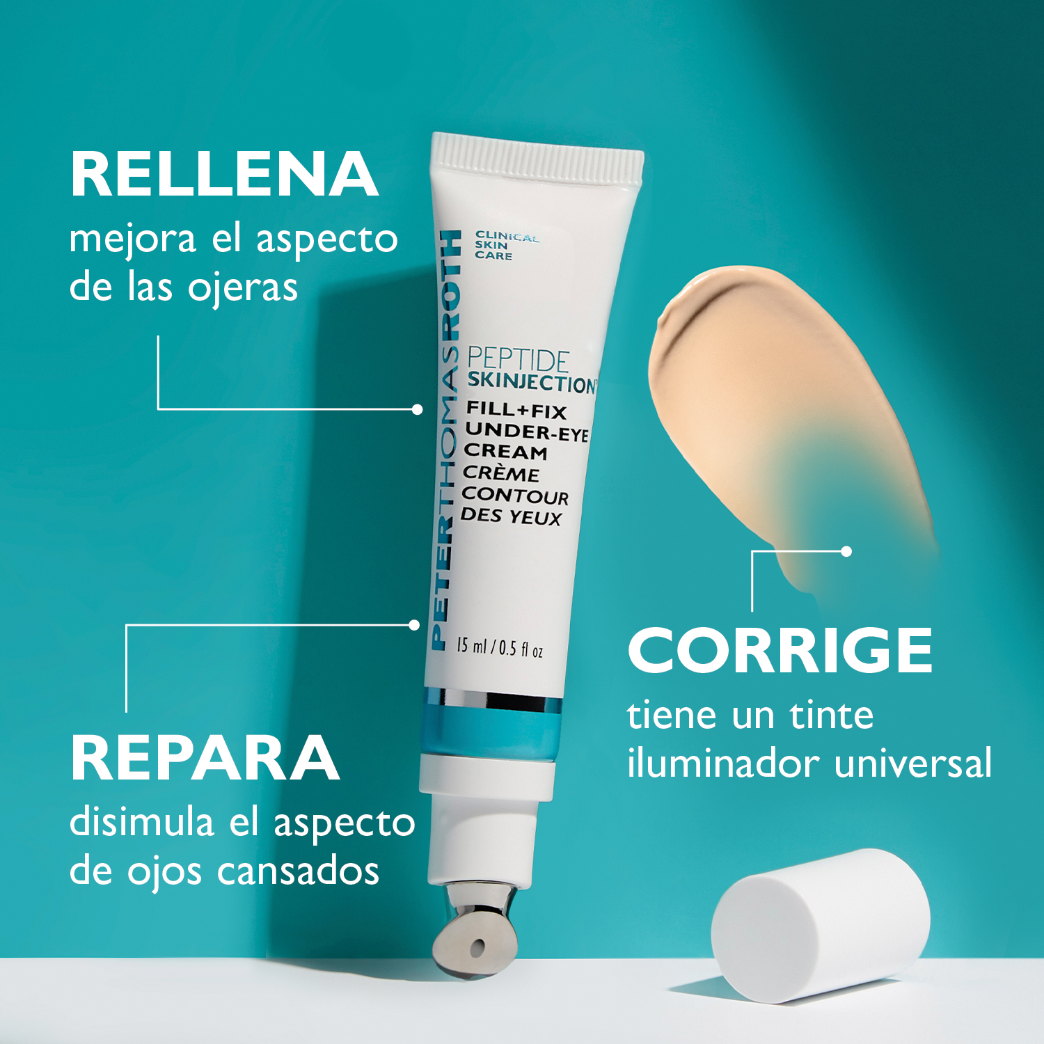 PEPTIDE SKINJECTION UNDER EYE CREAM (CREMA PARA CONTORNO DE OJOS)